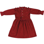 Girls Exclusive Frock (Maroon) image