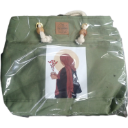 Girls Fashionable Canvas Tote bag With Any Printed Design image