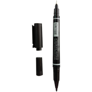 Gixin CD/DVD/OHP Marker Pen - Black 2pcs