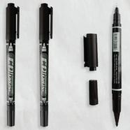 Gixin CD/DVD/OHP Marker Pen - Black 2pcs image
