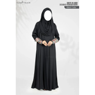 Glam Touch Abaya An-noor Designer Premium Abaya image