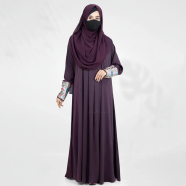 Glam Touch Abaya An-noor Designer Premium Abaya image
