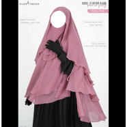 Glam Touch Abru 3 Layer Hijab Niqab Set | image