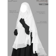Glam Touch Abru 3 Layer Hijab Niqab Set | - GT-1657 icon