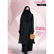 Glam Touch Alvina Co-Ord-Set Premium Edition | Black image