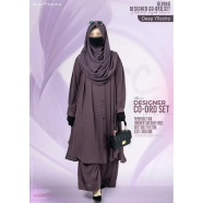 Glam Touch Alvina Co-Ord-Set Premium Edition | Deep Mocha image