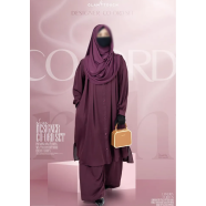 Glam Touch Alvina Co-Ord-Set Premium Edition | Wine image