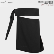 Glam Touch Ameera - Saudi Style Double Part Short Niqab - (GT-1626) icon