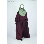 Glam Touch Anika Cape Style Abaya Gown image