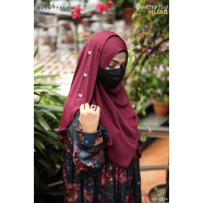 Glam Touch Butterfly - One Loop Ready Hijab image