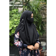 Glam Touch Butterfly - One Loop Ready Hijab image