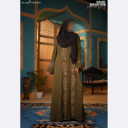 Glam Touch Designer Karchupi Kimono Koti image