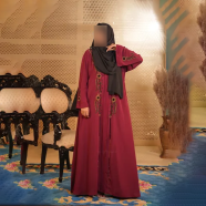 Glam Touch Designer Karchupi Kimono Koti image