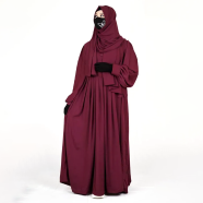 Glam Touch Farah Abaya Gown image