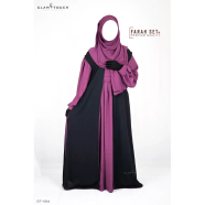 Glam Touch Farah Abaya Set - (GT-1416)