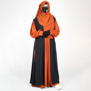 Glam Touch Farah Abaya Set image