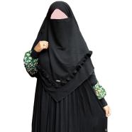 Glam Touch Frilled Ready Hijab - (GT-1203) icon