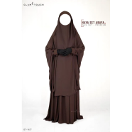 Glam Touch Haya Set Abaya (2 Part Set) - (GT-1417)