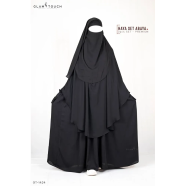 Glam Touch Haya Set Abaya (3 Part Set) - (GT-1424)