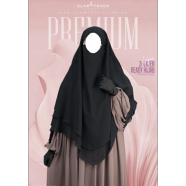Glam Touch Meher 3 Layer Ready Hijab | image