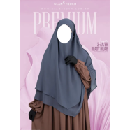 Glam Touch Meher 3 Layer Ready Hijab | image