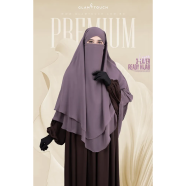 Glam Touch Meher 3 Layer Ready Hijab | image