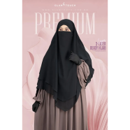 Glam Touch Meher 3 Layer Ready Hijab | image