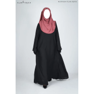 Glam Touch Muhtasim Plain Abaya Burqa image