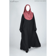 Glam Touch Muhtasim Plain Abaya Burqa image