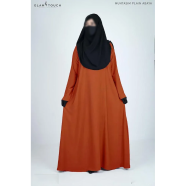 Glam Touch Muhtasim Plain Abaya Burqa image