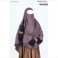 Glam Touch Ummi Instant Ready Hijab And Niqab Set image