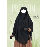 Glam Touch Wafa Double Layer Ready Hijab And Niqab | - GT-2030 icon