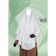 Glam Touch Wafa Double Layer Ready Hijab And Niqab | image