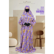 Glam Touch ( Hoor ) Full Length Salat Khimar Purple - SK-04 icon