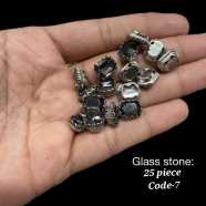 Glass Stones For Diy Craft And Decoration 25Pcs image