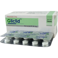 Gliclid 80 mg Tablet 10's Strip image