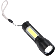 Glimmer Mini COB LED Keychain Flashlight – 4 Modes, USB Rechargeable, Waterproof image