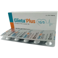 Glinta Plus 10 mg, 5 mg Tablet 10'S Strip image