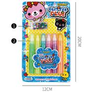 Glitter Glue Set, 6 pcs (Multicoloured) icon