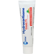 Globe Hydrocortisone Maximum Strength Cream 1Percent with Aloe USP 1oz-28.4gm image