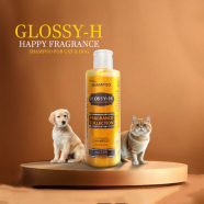 Glossy-H Conditioning Shampoo Happy Fragrance For Cats and Dogs 200ml | Pet Shampoo | Glossy-H Pet Shampoo image