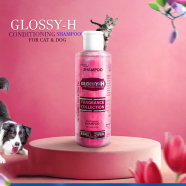 Glossy-H Conditioning Shampoo Kenz Flower Fragrance For Cats and Dogs 200ml | Pet Shampoo | Glossy-H Pet Shampoo image