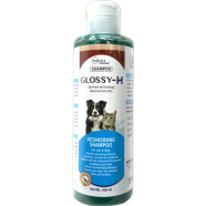 Glossy-H Deshedding Shampoo For Cats and Dogs 200ml | Pet Shampoo | Glossy-H Pet Shampoo image