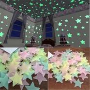 Glow In The Dark Luminous Star Stickers Halloween Decorations for Home Toy - 4 Pcs - (Any Design) icon