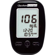 GlucoSure AutoCode Blood Glucose Monitoring System with 10 Test Strips image