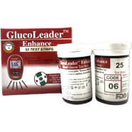 Gluco Leader Enhance Red Blood Glucose Test 50 Strips image