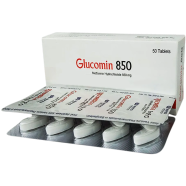 Glucomin 850 mg Tablet–10's Strip image