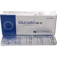 Glucozid MR 30 mg Tablet (Modified Release) 10's Strip image
