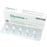 Glycema 5mg Tablet 10's Strip image
