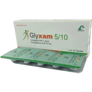 Glyxam 10 mg 5 mg Tablet 10's Strip image